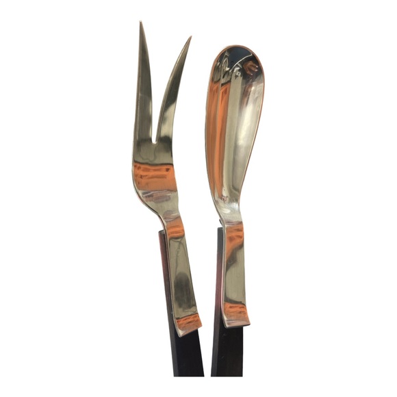 Allan Adler Sterling silver Salad Set - Picture 5 of 6